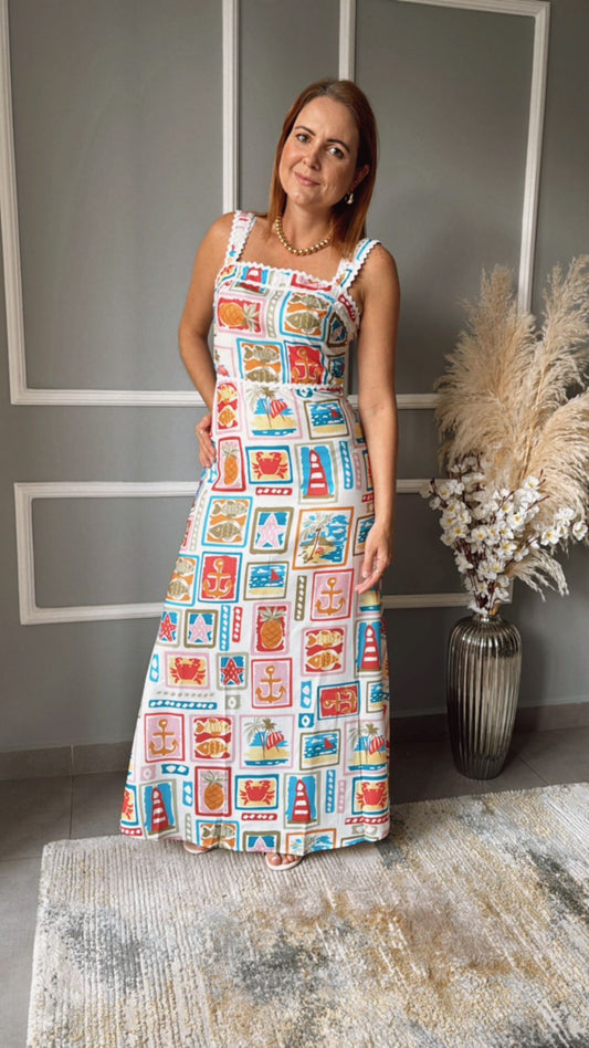 Vestido Print Verano Mcon Tfy