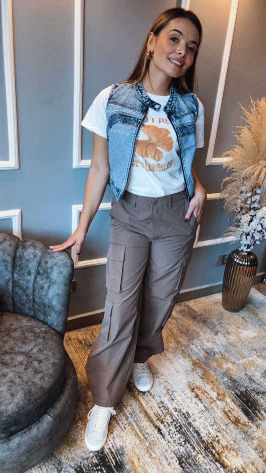 Pantalon Cargo Chocolate