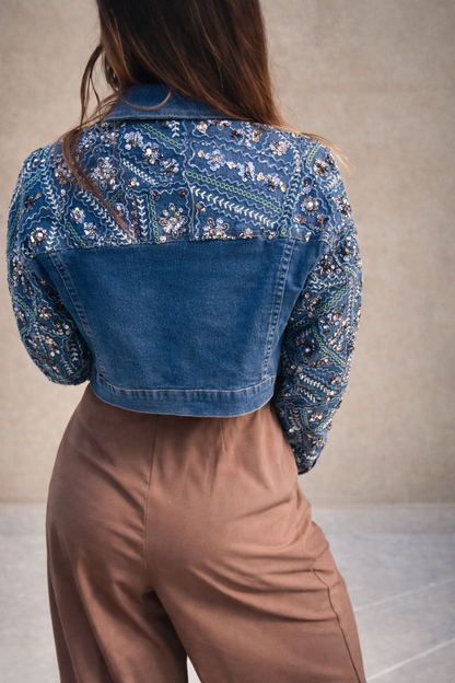 Chaqueta Denim Jardin Chic