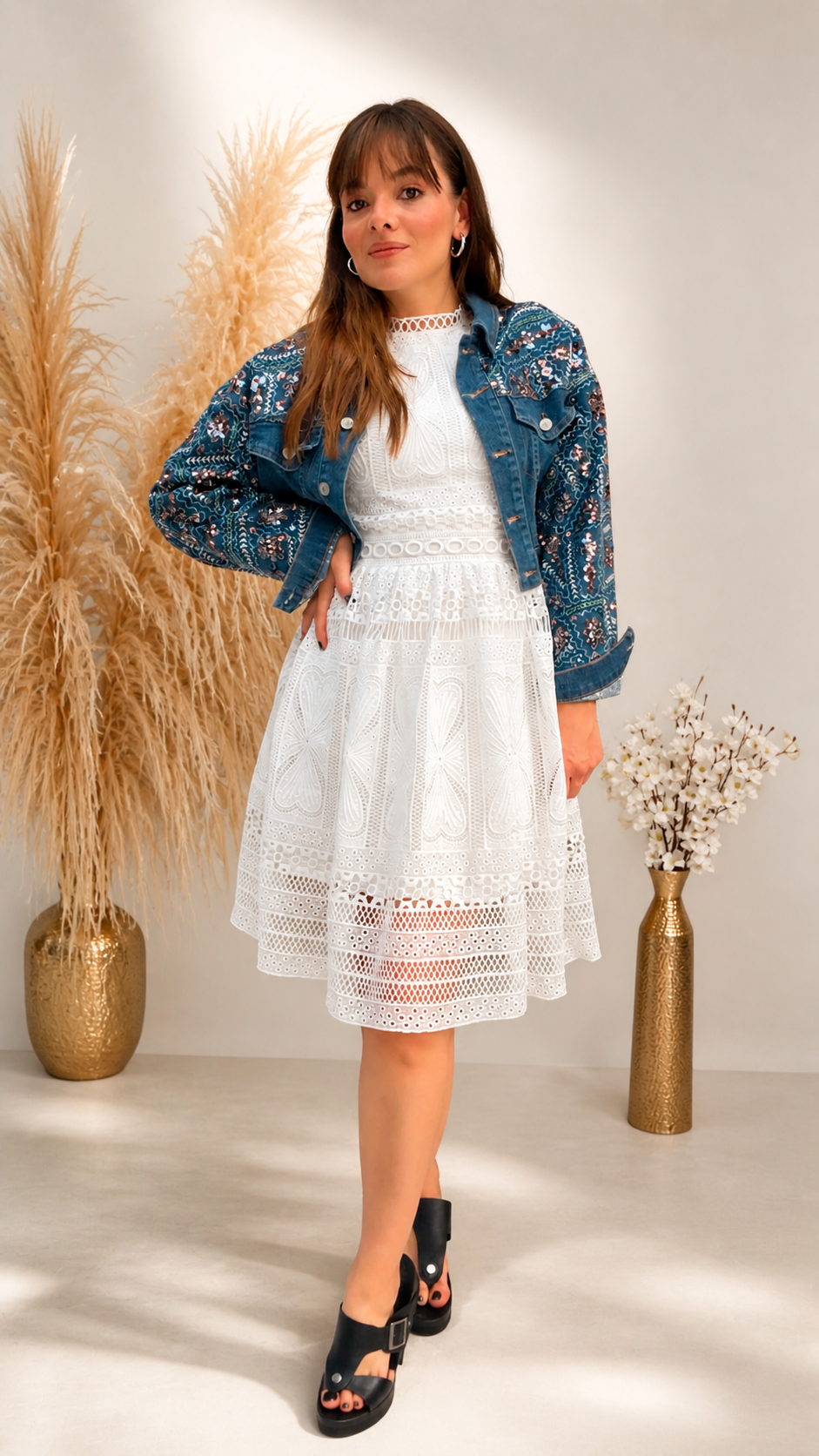 vestido tulipan