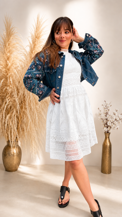 vestido tulipan