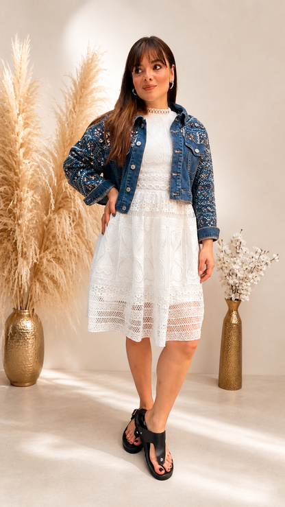 vestido tulipan