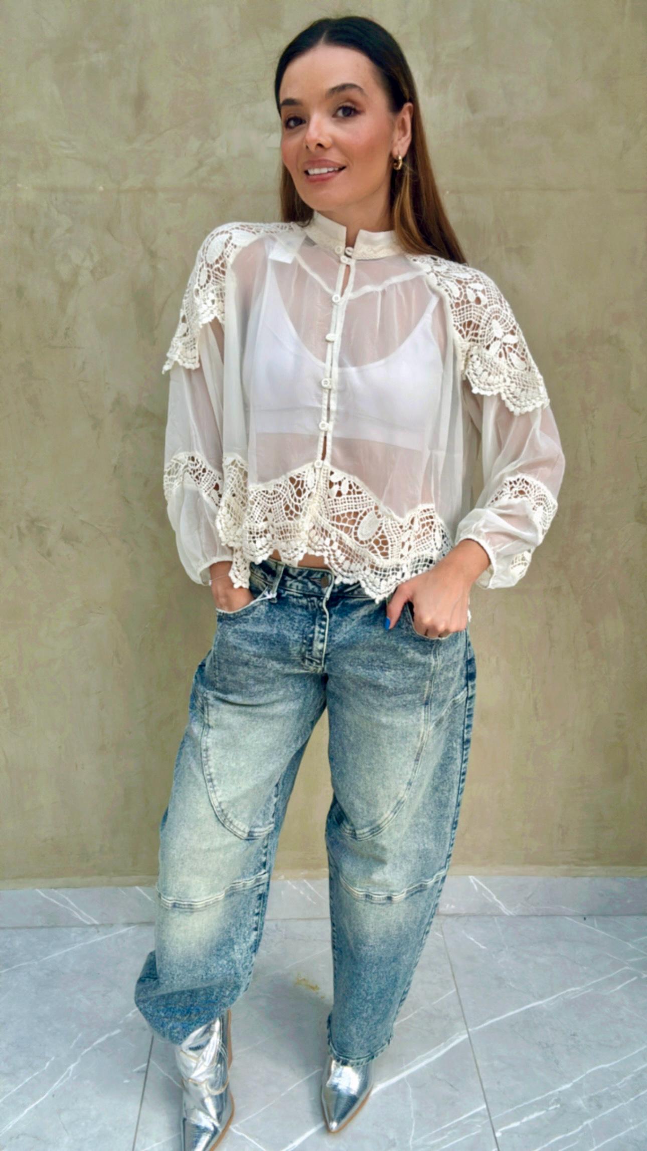 Blusa Boho Lili & Peony