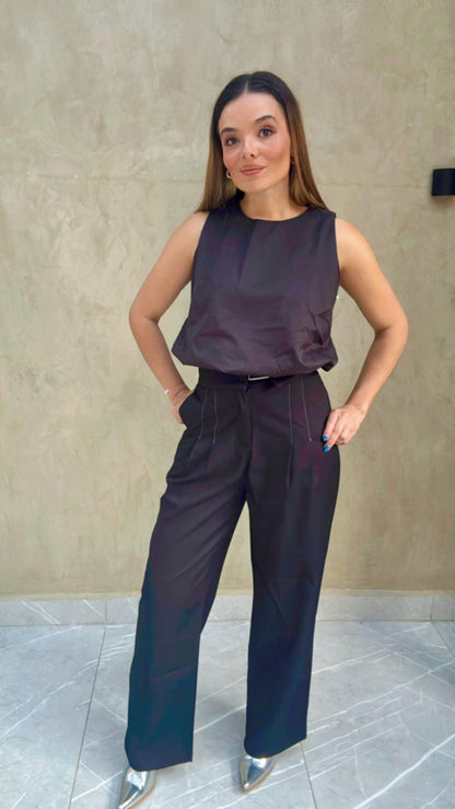 Blusa Globo Negra Voguish