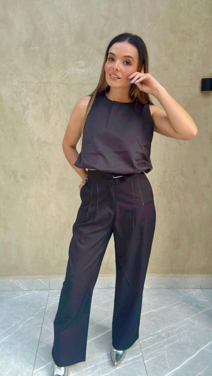 Blusa Globo Negra Voguish