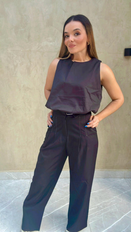 Blusa Globo Negra Voguish