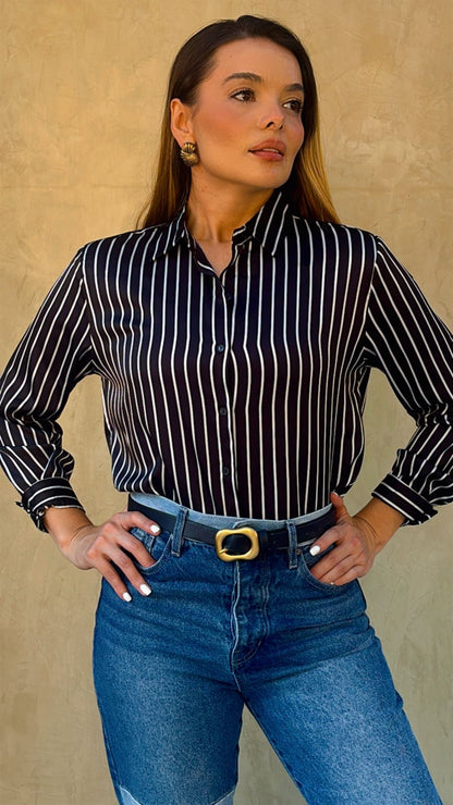Camisa Saten Ambiance