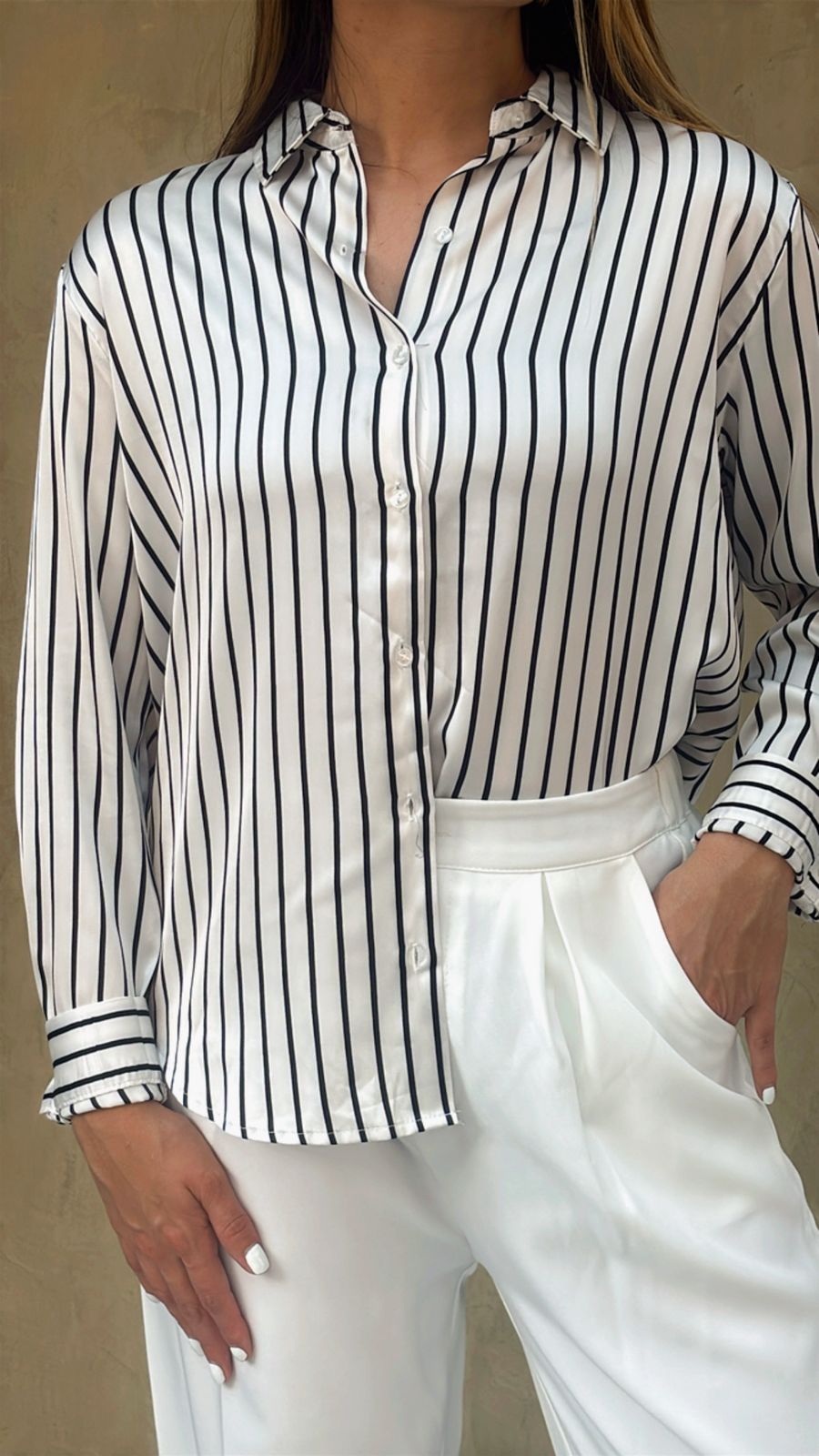 Camisa Saten Ambiance