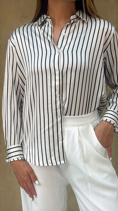 Camisa Saten Ambiance