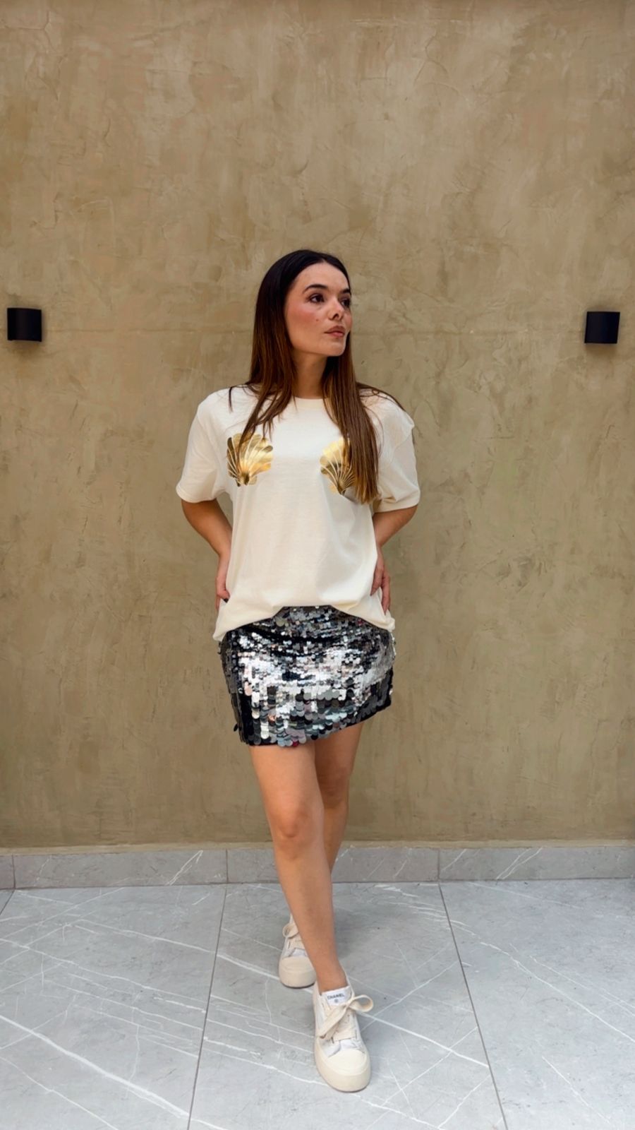 Falda Espejo French Kiss