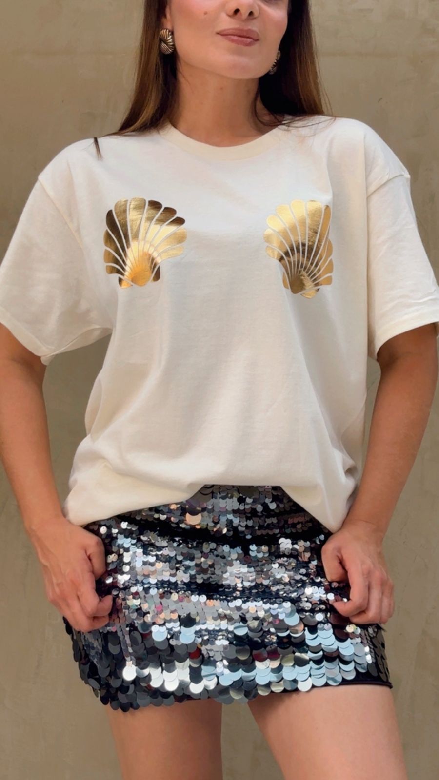 Falda Espejo French Kiss