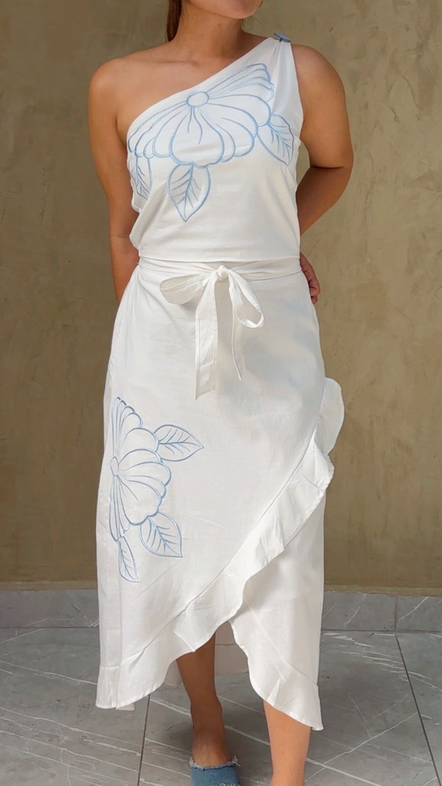 Set Flor de Luna Creta