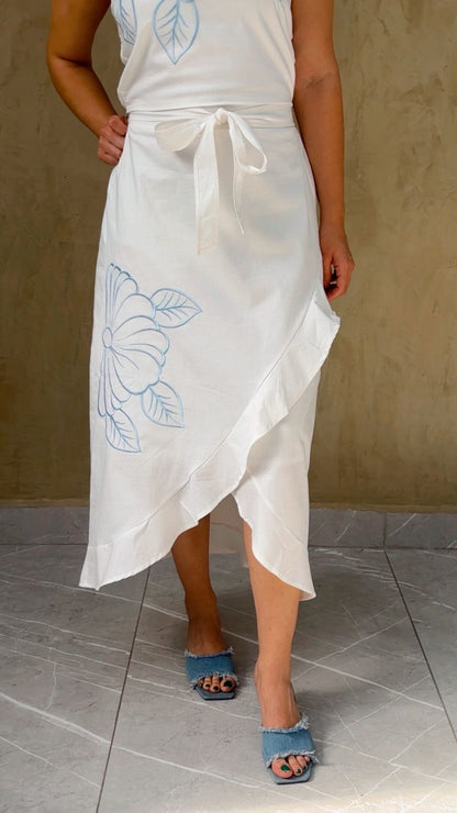 Set Flor de Luna Creta