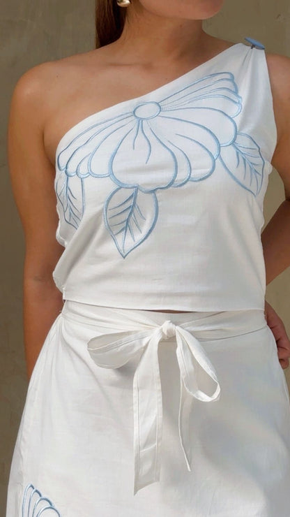 Set Flor de Luna Creta