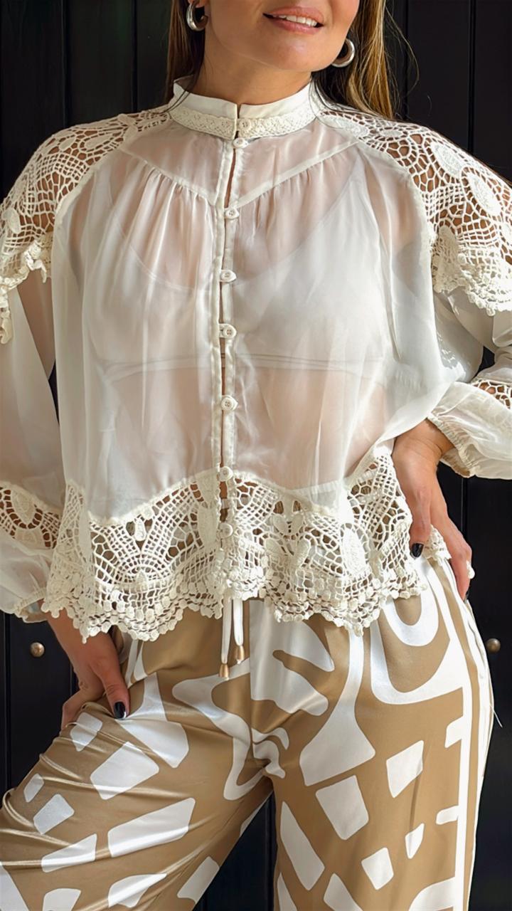 Blusa Boho Lili & Peony