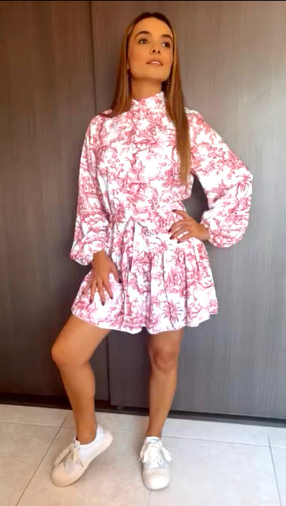 Vestido Boho Borgoña MconTfy