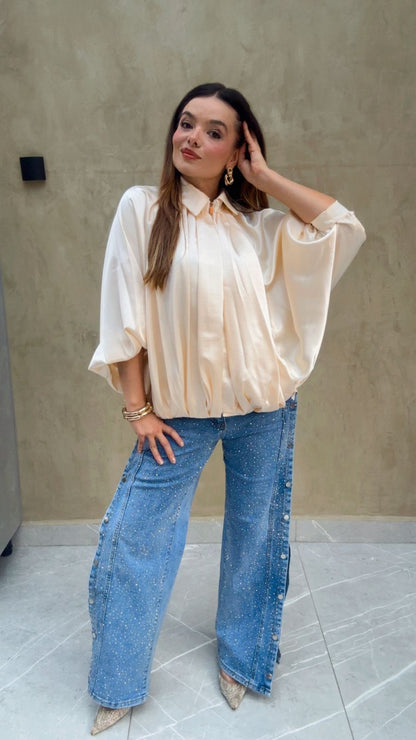 Blusa Ivory Fancy Dream